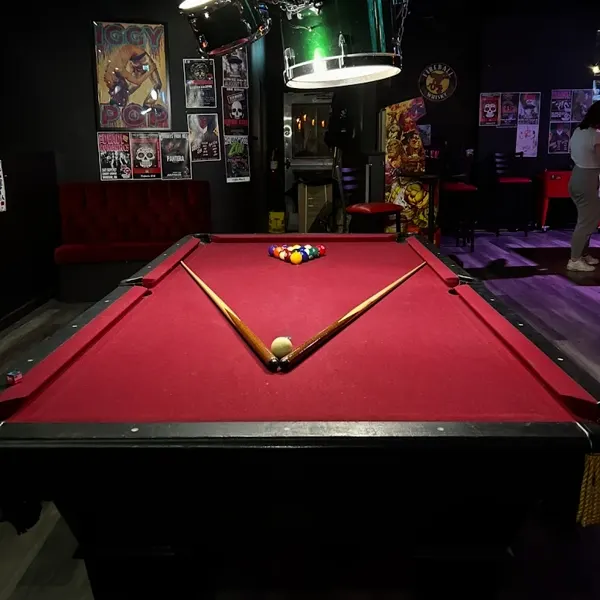The Cherry pool table