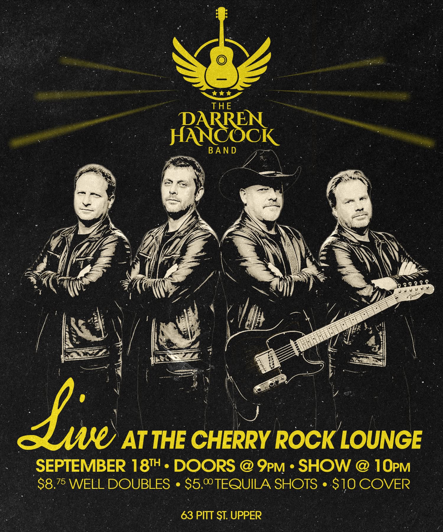 Darren Hancock — live at The Cherry Rock Lounge, Windsor